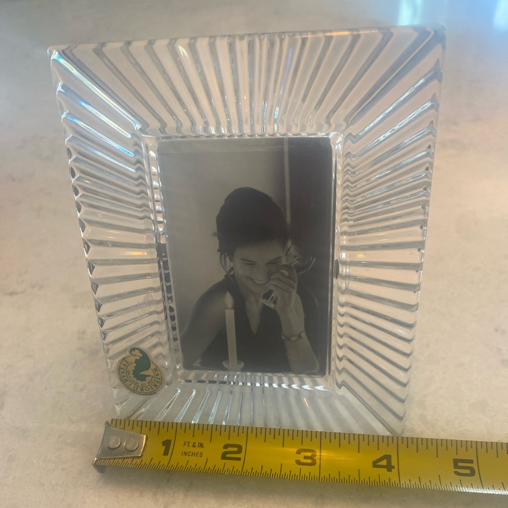 Waterford Crystal Glass Picture Frame